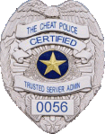 Cheat Police TSA Badge #0056