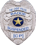 Cheat Police TSA Badge #0057